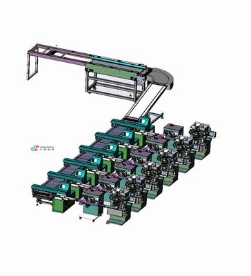 1200 Ppm 300g Mooncake Production Line 45Kw Automatic Biscuit Machine