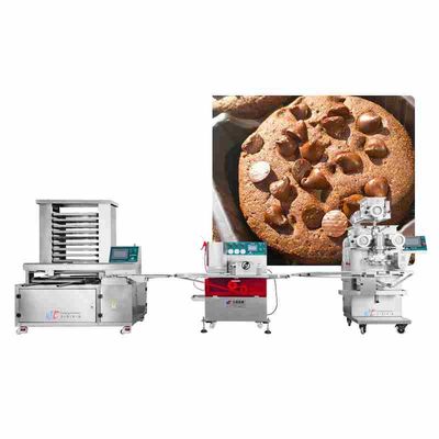 220V Industrial Puff Pastry Machine 90 Pcs/M Bakery Puff Making Machine